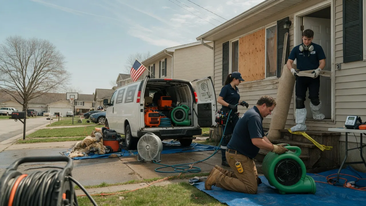 Water Damage Restoration in Baldwin, IA near me